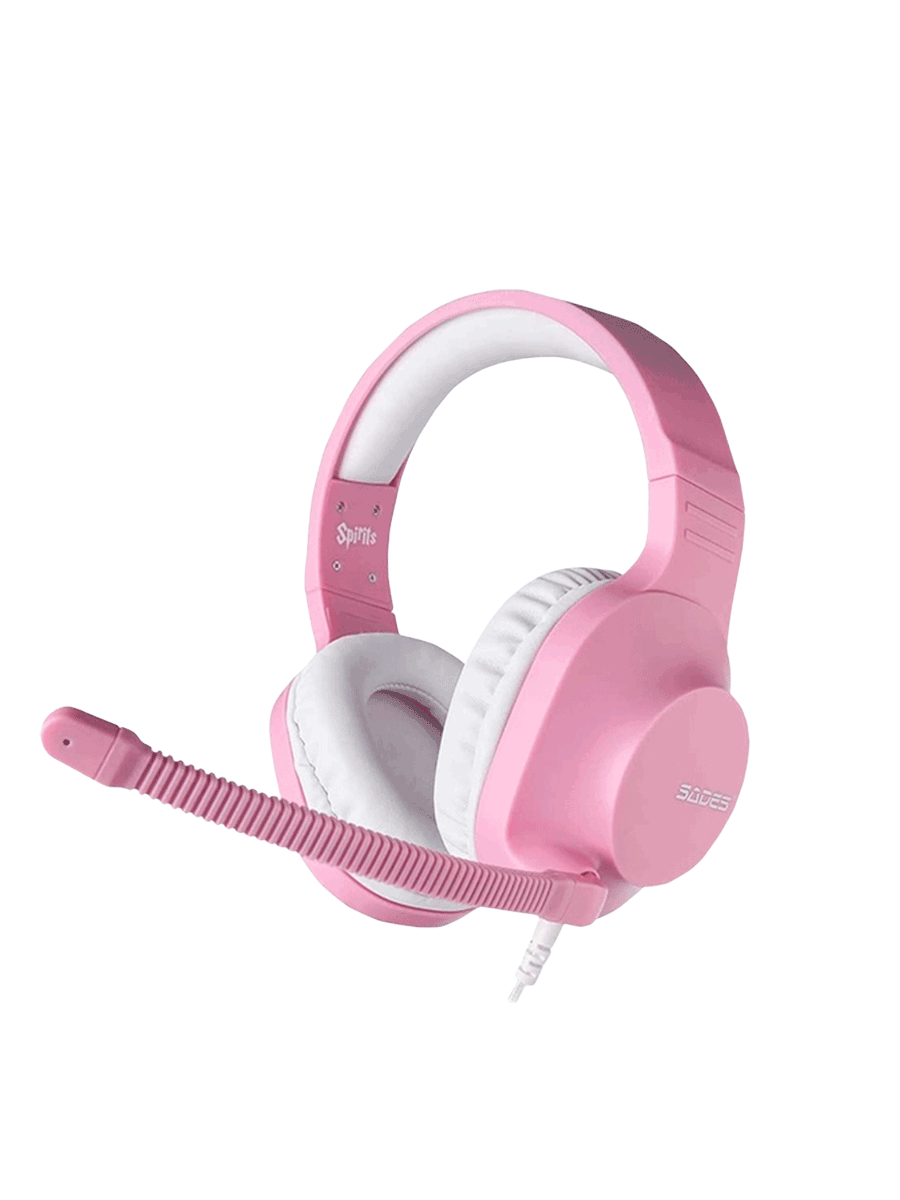 خرید هدست گیمینگ Sades مدل SA-721 صورتی