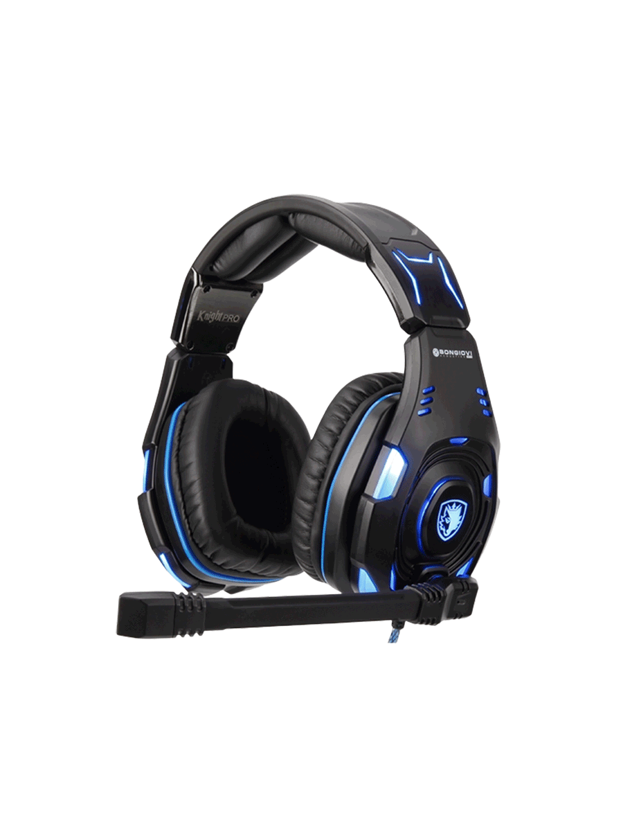 خرید و قیمت هدست گیمینگ Sades مدل Knight Pro مشکی