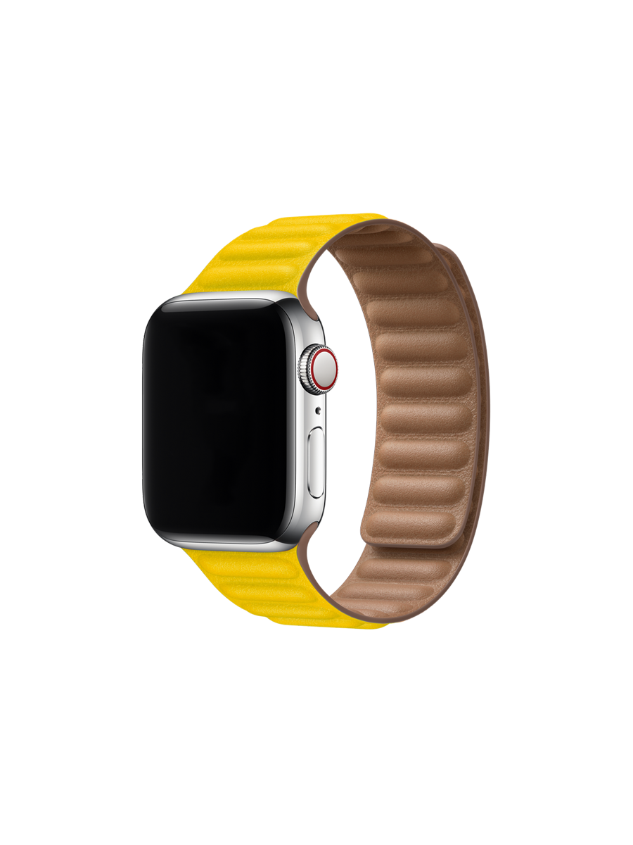 بند چرمی اپل واچ مدل Leather Link