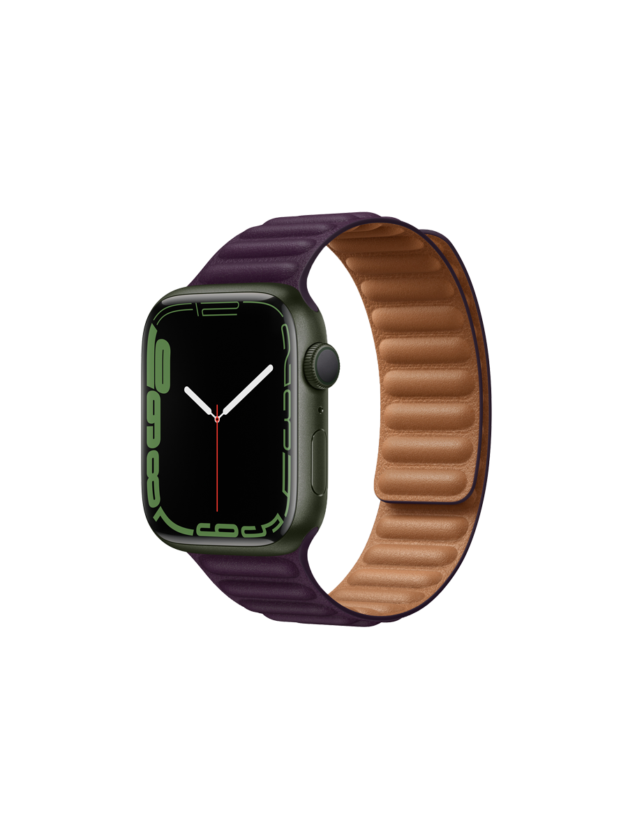 بند چرمی اپل واچ مدل Leather Link