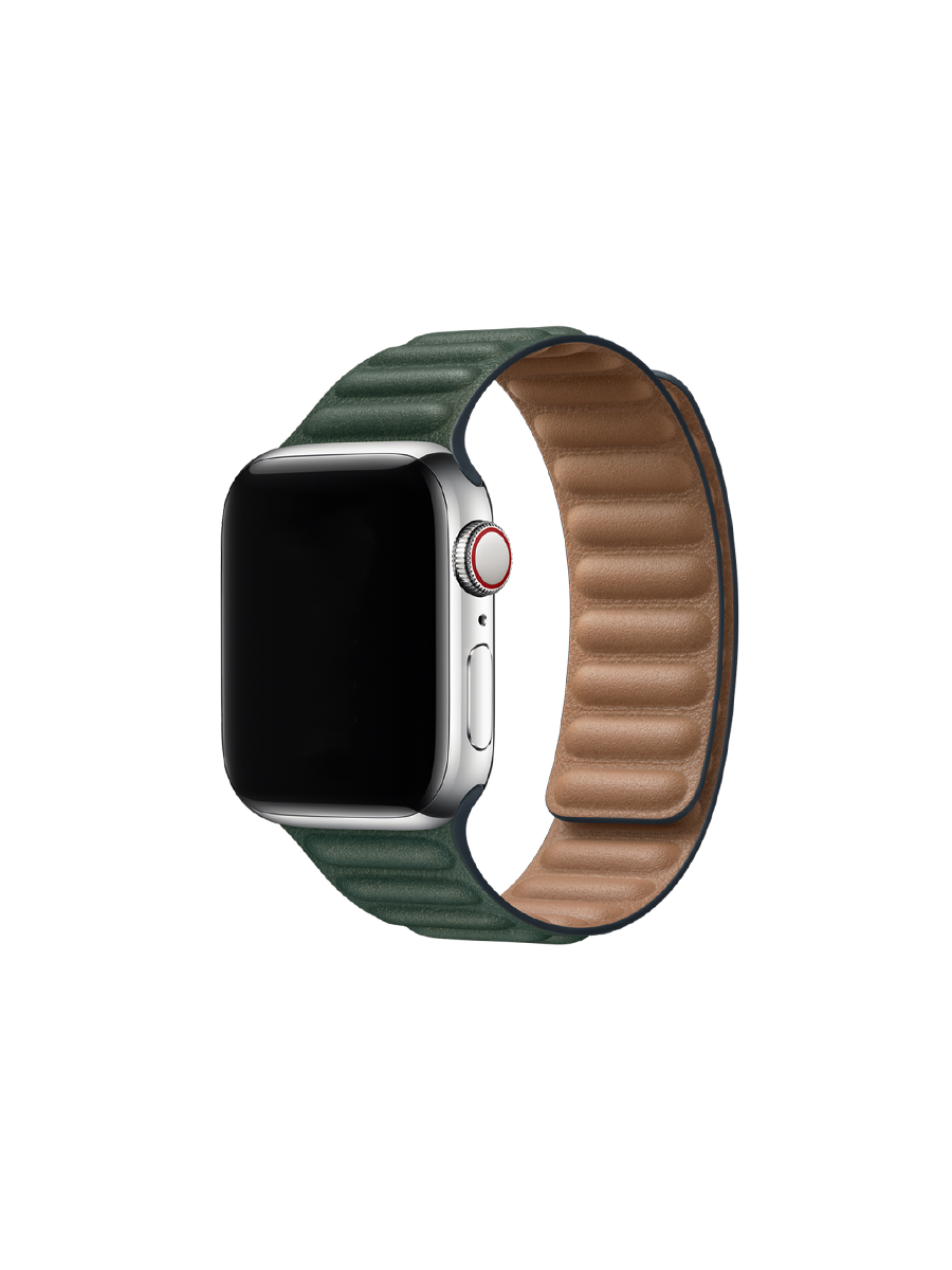 بند چرمی اپل واچ مدل Leather Link