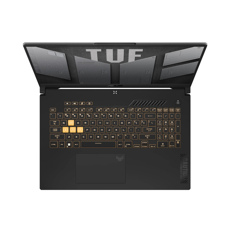 لپ تاپ 17.3 اینچی ایسوس مدل TUF Gaming F17 FX707VV4-HX123-i7 16GB 512SSD RTX4060