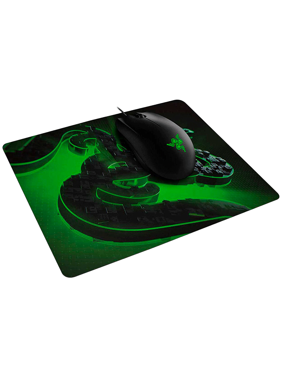 ماوس گیمینگ Razer مدل Abyssus Lite + ماوس پد مدل  Goliathus Mobile