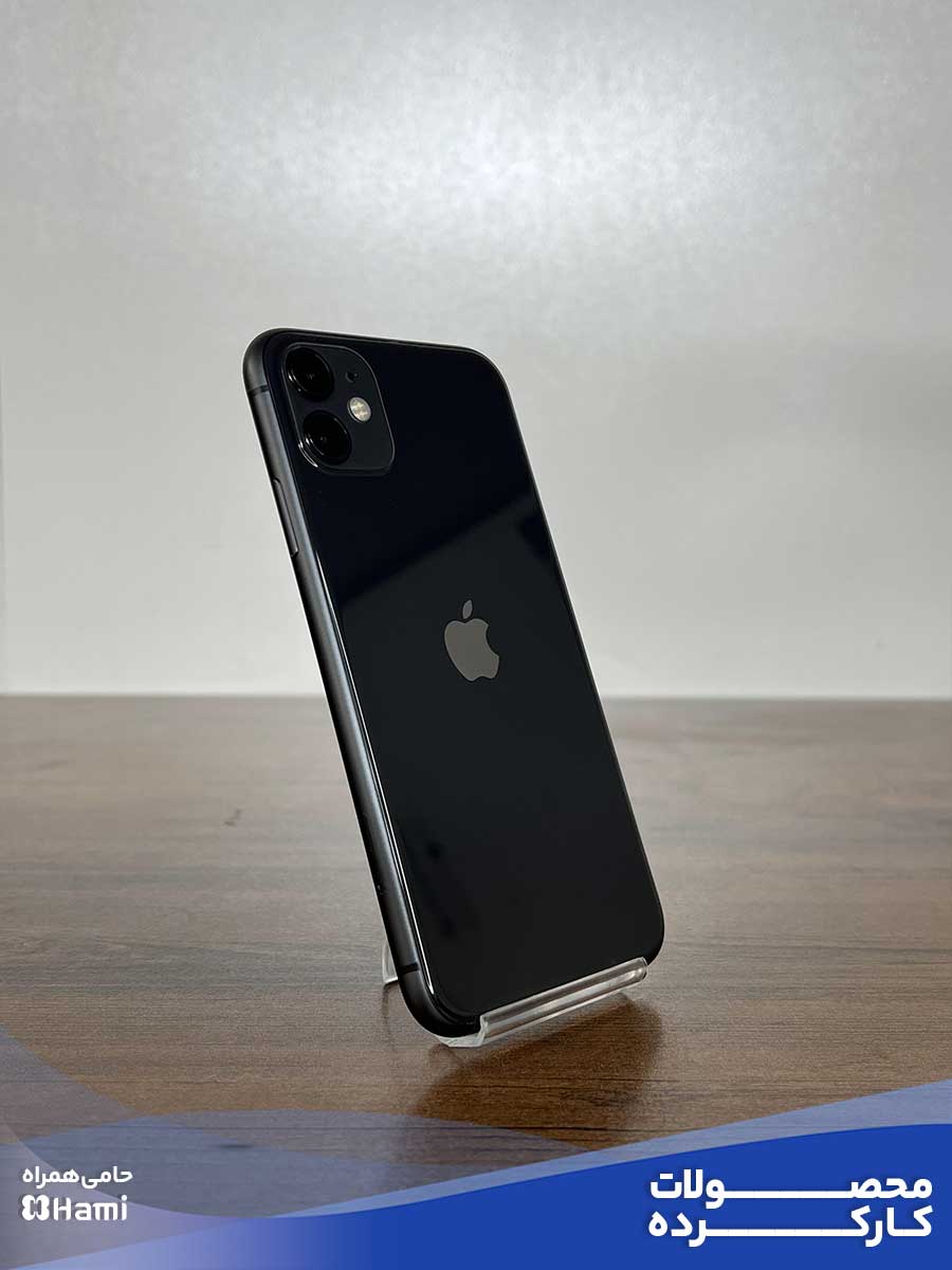 موبایل دست دوم اپل مدل iphone 11 Black 128GB